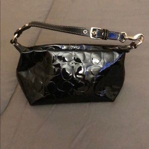 Coach Small Black Party Hand Bag